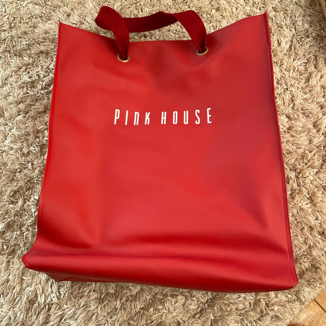 PINK HOUSE(ピンクハウス)のPINKHOUSE♡ビニールバッグ レディースのバッグ(ハンドバッグ)の商品写真