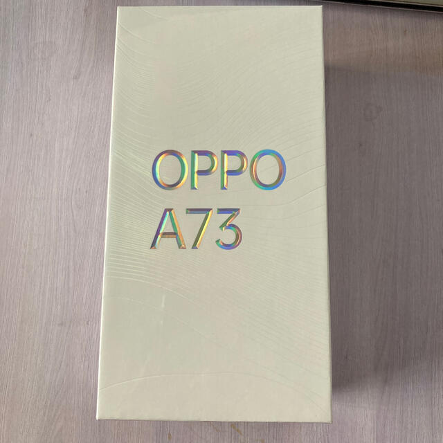 OPPO A73 新品未開封　ネイビーブルー　