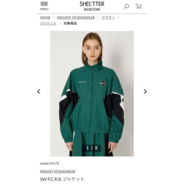 F.C.Real Bristol MOUSSY ウィンドブレーカー　アウター