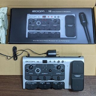 ズーム(Zoom)の専用 ほぼ新品 ZOOM V6 ボーカルエフェクター(エフェクター)