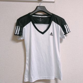 アディダス(adidas)のアディダス★adidas★Tシャツ★黒白★M(Tシャツ(半袖/袖なし))