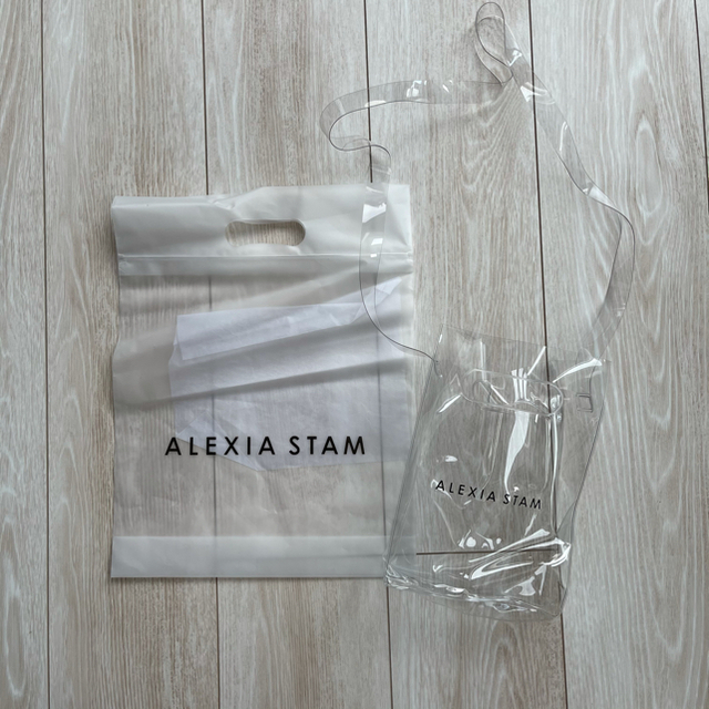 ALEXIA STAM(アリシアスタン)のALEXIA STAM ♡ アリシアスタン ロゴ スウェット クリアバッグ レディースのトップス(トレーナー/スウェット)の商品写真