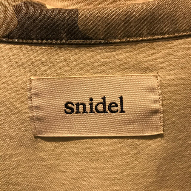 SNIDEL(スナイデル)のスナイデル　ミリタリージャケット　カモフラ　フリーサイズ レディースのジャケット/アウター(ミリタリージャケット)の商品写真