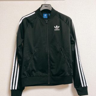 アディダス(adidas)のadidas★アディダス★ジャージ★トップス★黒★3本線★M(その他)