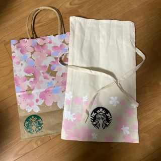 スターバックスコーヒー(Starbucks Coffee)のスタバ　ギフトバッグ(エコバッグ)