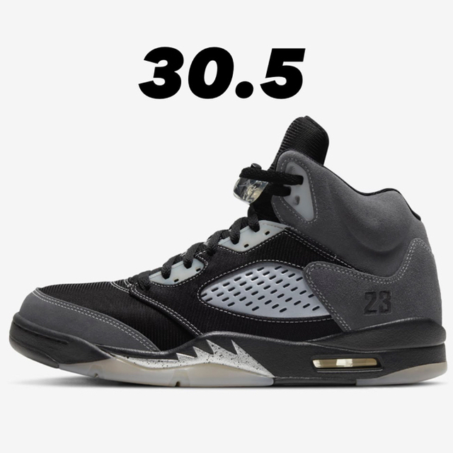 NIKE AIR JORDAN 5 ANTHRACITE AJ5  US12.5