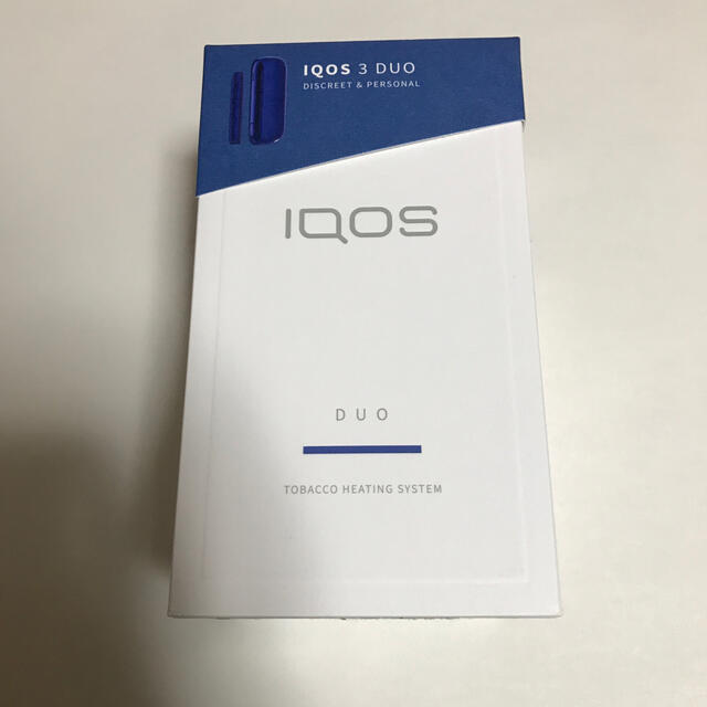 ファッション小物IQOS3 DUO ブルー未使用　在庫a