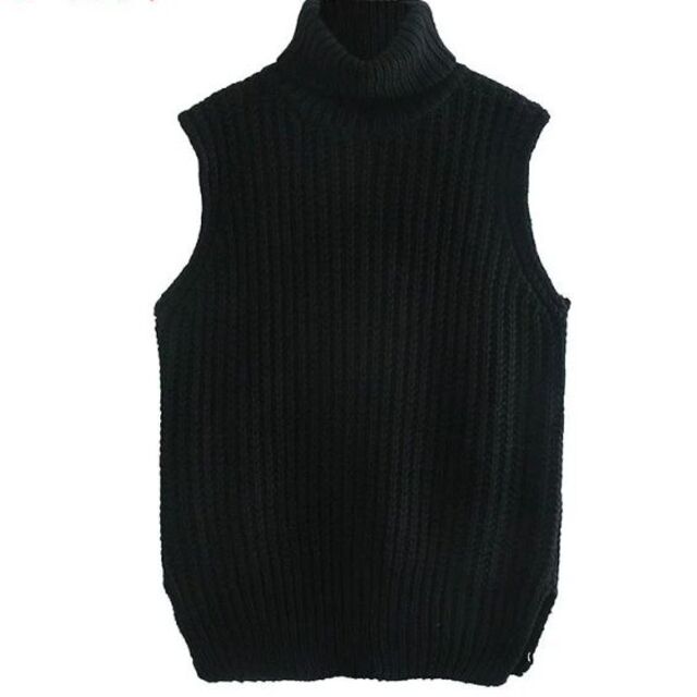 Zara ハイネック ニットベストの通販 By Herb S Shop ザラならラクマ
