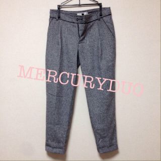 マーキュリーデュオ(MERCURYDUO)のMERCURYDUO❤ツイードパンツ❤(チノパン)