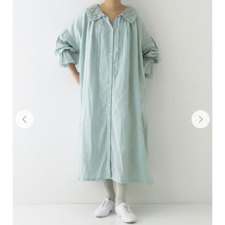 ネストローブ(nest Robe)のnest Robe レースカラー2wayスモックワンピース limitedカラー(ロングワンピース/マキシワンピース)