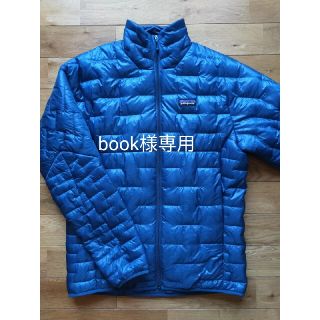 パタゴニア(patagonia)のパタゴニア マイクロパフジャケット M  バルカンブルー(ナイロンジャケット)