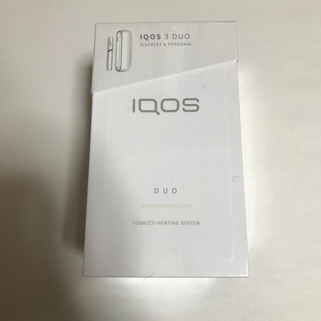 iQOS 3 duo ホワイト【新品未開封!!】 タバコグッズ