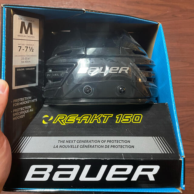 bauer REAKT150 ヘルメット アイスホッケー スポーツ/アウトドア