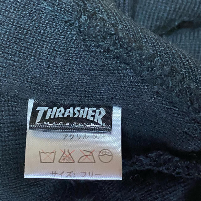 THRASHER(スラッシャー)のTHRASHER スラッシャー　ニット帽　ビーニー メンズの帽子(ニット帽/ビーニー)の商品写真