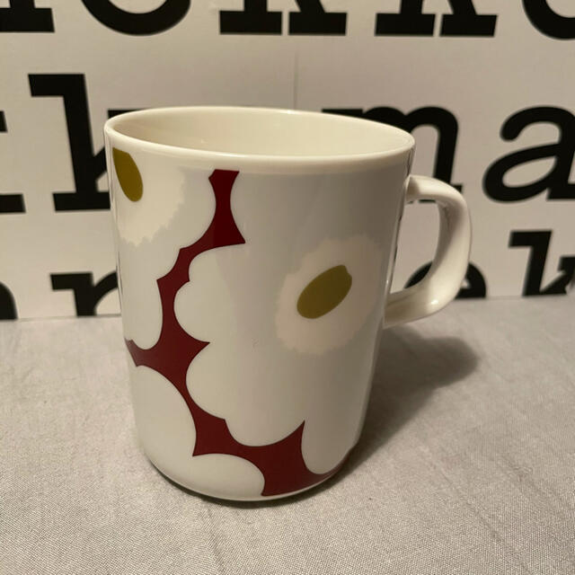 新品未使用　マリメッコ marimekko マグカップ　ウニッコ