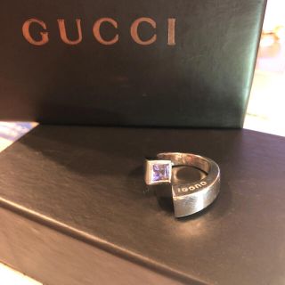 グッチ(Gucci)のグッチ　アメジストデザインリング(リング(指輪))