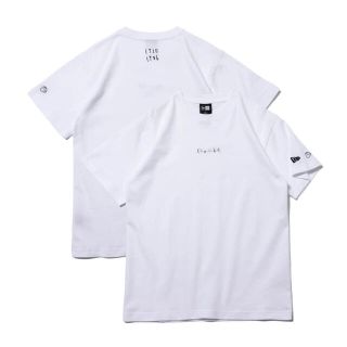 ニューエラー(NEW ERA)のNEWERA 半袖コットンTシャツ 高橋愛 にゅーえら ロゴ ホワイト Ｌ(Tシャツ(半袖/袖なし))