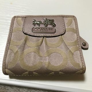 コーチ(COACH)のCOACHミニサイフ☆ピンクパープル(財布)