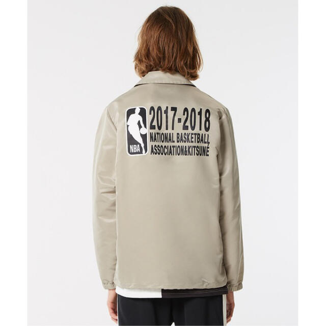 MAISON KITSUNE(メゾンキツネ)x NBAコラボ コーチジャケット 50%OFF