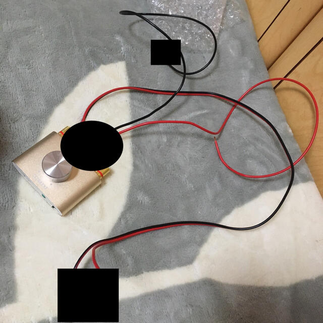 新品配線加工済み】バイク用拡声器 bluetoothアンプセット の 新品配線加工済み】バイク用拡声器 bluetoothアンプセット の