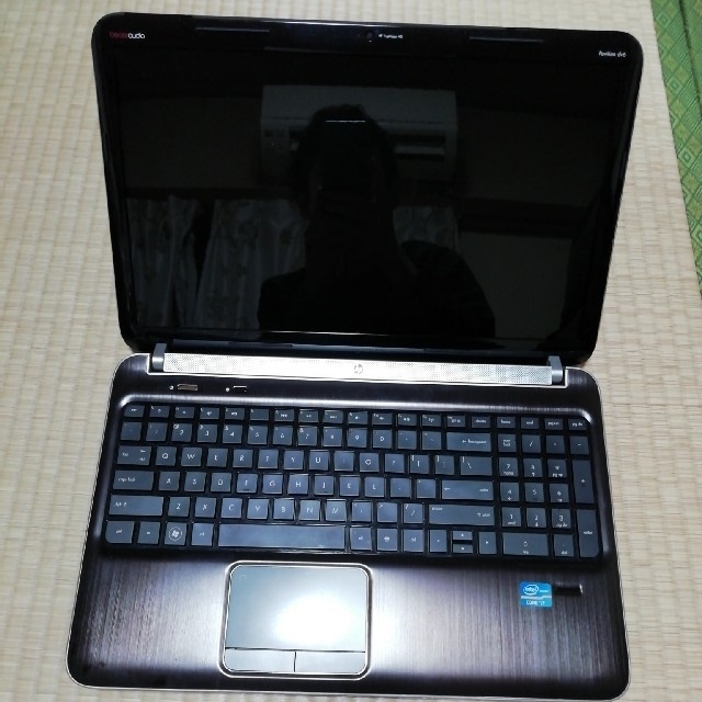 HP(ヒューレットパッカード)のHP pavilion dv6（ジャンク扱い） スマホ/家電/カメラのPC/タブレット(ノートPC)の商品写真