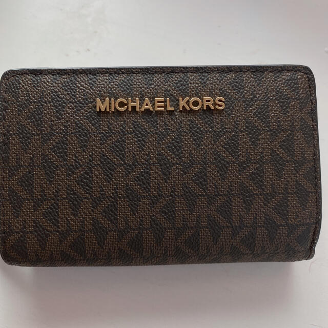 Michael Kors(マイケルコース)の りー様専用 マイケルコース 財布 2つ折り モノグラム レディースのファッション小物(財布)の商品写真