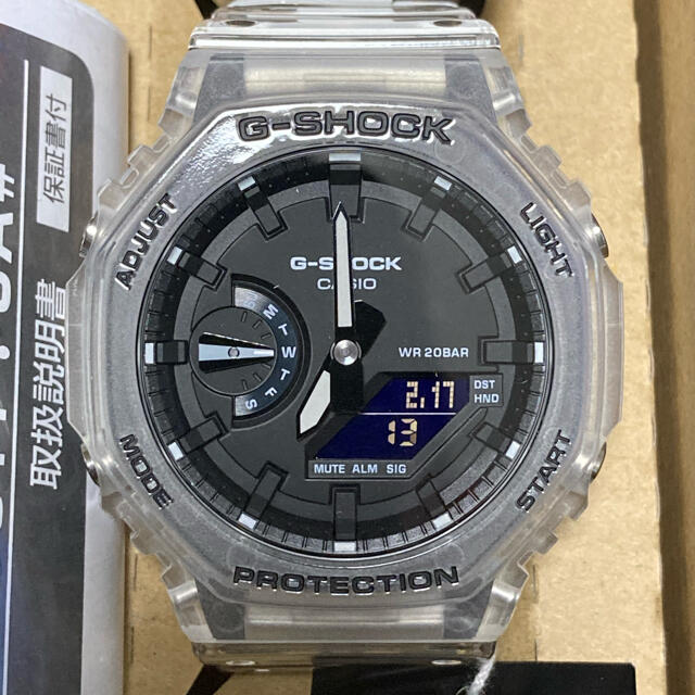 大阪売れ筋 G-SHOCK - GA-2100SKE-7AJF カシオーク スケルトン 出品 -larata.cl