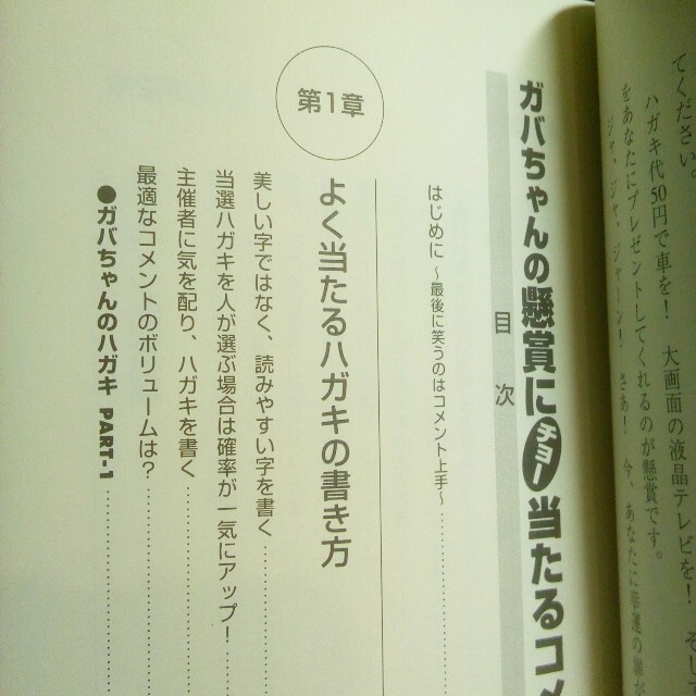 美品 懸賞の達人 当たる工夫 ガバちゃんの懸賞にチョ 当たるコメント集の通販 By 犬まる堂 S Shop ラクマ