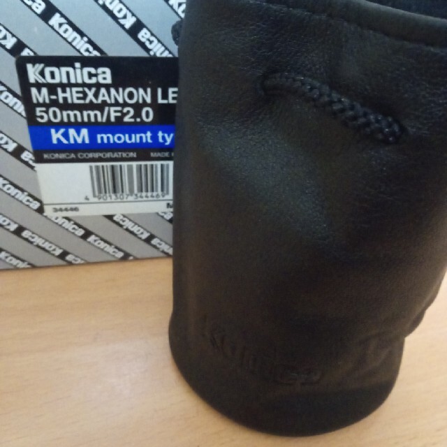 Konica M-HEXANON LENS 50mm/F2.0 中古良上品 Konica M-HEXANON LENS 50mm/F2.0 中古良上品の通販 by ヒデキ's