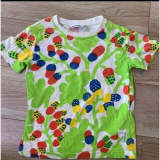 マリメッコ(marimekko)のマリメッコ　半袖Tシャツ　92センチ(Tシャツ/カットソー)