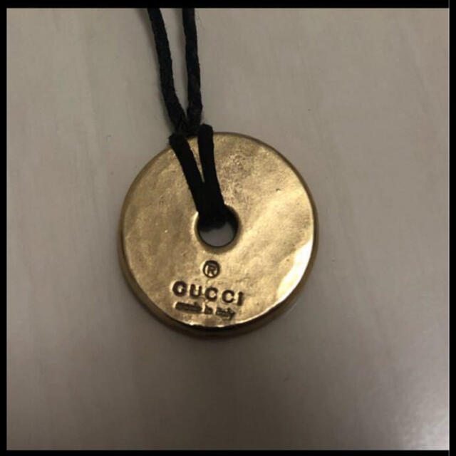 Gucci(グッチ)のGUCCI コインペンダントネックレス　　　　　　　　　イエローゴールド10g メンズのアクセサリー(ネックレス)の商品写真