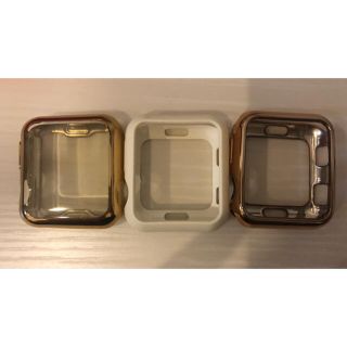 アップルウォッチ(Apple Watch)のApple Watch series 3 38mm カバー(腕時計)