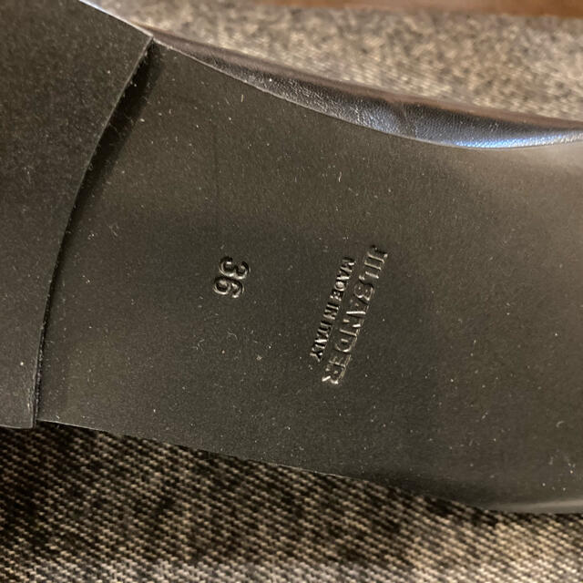 新品未使用!【JIL SANDER】ジルサンダー レザーバレエシューズ 新品未使用!【JIL SANDER】ジルサンダー レザーバレエシューズ