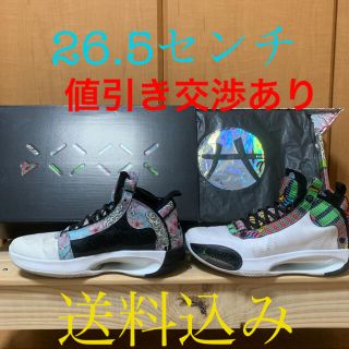 ナイキ(NIKE)のエアジョーダン34 八村モデル1s  希少モデル　日本限定モデル(スニーカー)