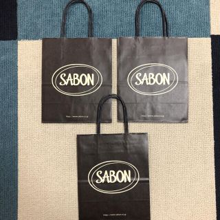 サボン(SABON)のSABON ショッパー小　3枚セット(ショップ袋)