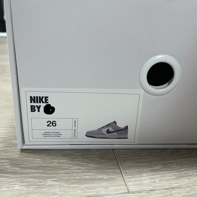 Nike dunk by you 26cm 新品　DIORジョーダン風