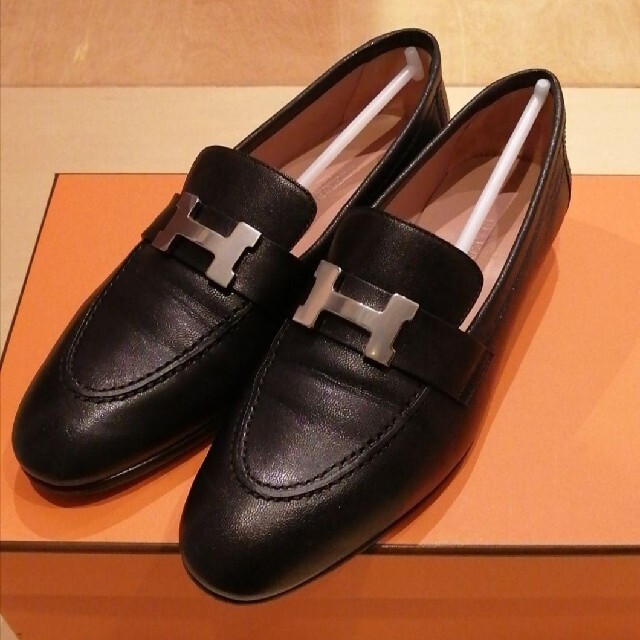 HERMES　モカシン　パリ　35.5 　ローファー