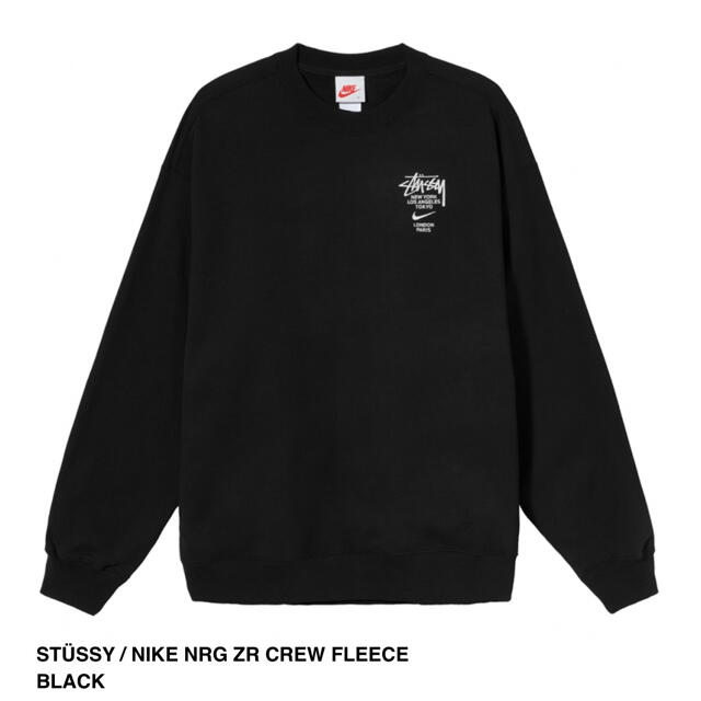 stussy×nike NIKE U FLEECE NRG CREW BR