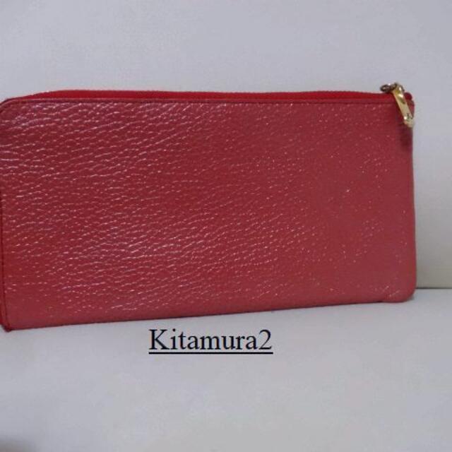 Kitamura(キタムラ)のKitamura2キタムラ♡牛革ラウンドL字ファスナー長財布 レディースのファッション小物(財布)の商品写真