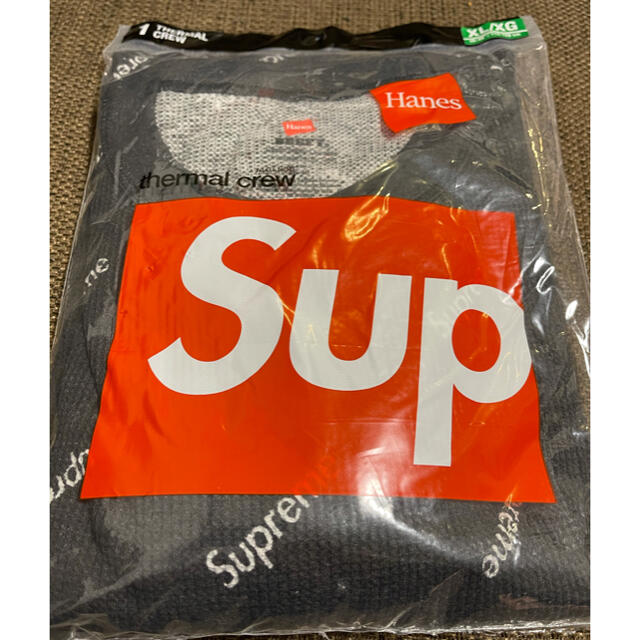 Supreme(シュプリーム)の新品未開封 Supreme/Hanes Thermal Crew  XLサイズ メンズのトップス(Tシャツ/カットソー(七分/長袖))の商品写真