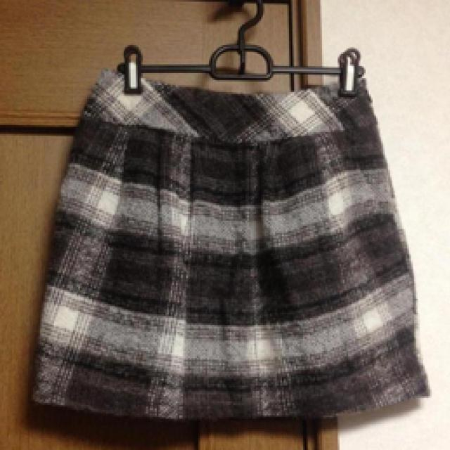 ef-de(エフデ)のef-de☆チェックスカート 未使用 レディースのスカート(ミニスカート)の商品写真