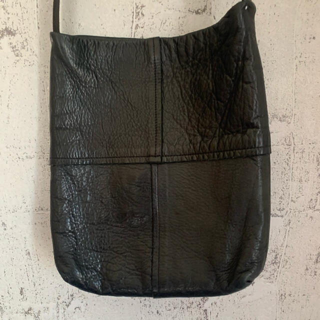SUNSEA(サンシー)のSUNSEA サンシー レザーポシェット バッグ ミニバッグ メンズのバッグ(ショルダーバッグ)の商品写真