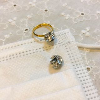 スワロフスキー(SWAROVSKI)のSWAROVSKI マスクピアス,リングセット 6mmチャトン(チャーム)