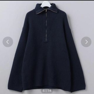 ビューティアンドユースユナイテッドアローズ(BEAUTY&YOUTH UNITED ARROWS)のROKU 6 HIGH ZIP SAILOR KNIT/ニット (ニット/セーター)