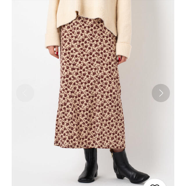 Kastane(カスタネ)のカスタネ　花柄スカート レディースのスカート(ロングスカート)の商品写真