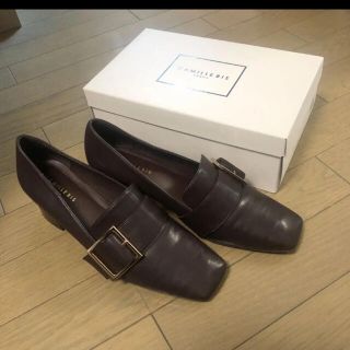 ランダ(RANDA)の⭐︎値下げ⭐︎RANDA  ベルト付　ローファー　ヒール　ZARA (ローファー/革靴)