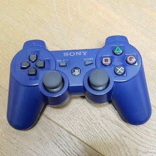 プレイステーション3(PlayStation3)のPS3 純正コントローラー ブルー 訳あり ジャンク(その他)