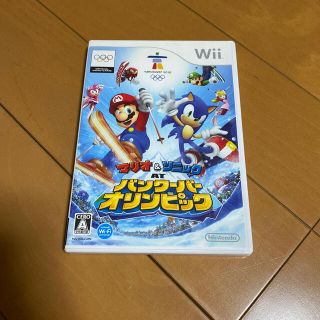 ウィー(Wii)のマリオ＆ソニック AT バンクーバーオリンピック TM Wii(家庭用ゲームソフト)