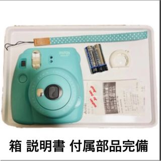 フジフイルム(富士フイルム)の一度のみ使用・付属品完備 チェキ FUJIFILM INSTAX MINI 8+(フィルムカメラ)