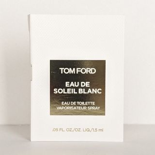 トムフォード(TOM FORD)のTOM FORDEAU DE SOLEIL BLANC トムフォード サンプル(サンプル/トライアルキット)